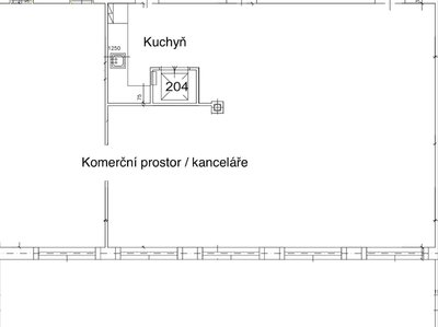 Pronájem kanceláře 220 m² Svitavy