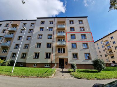 Pronájem bytu 2+1 54 m² Pardubice