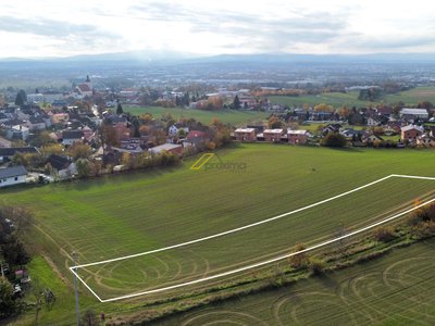 Prodej stavební parcely 6520 m² Rudolfov