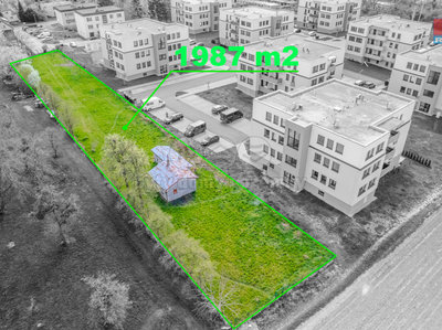 Prodej stavební parcely 1987 m² Fryšták