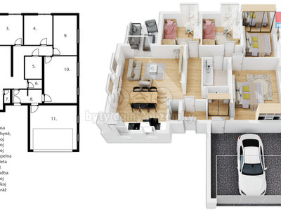 Prodej rodinného domu, 213m²