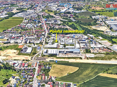 Pronájem výrobního objektu 529 m² České Budějovice