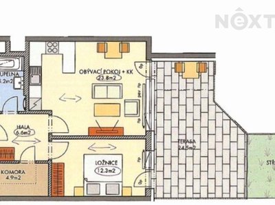 Prodej bytu 2+kk 91 m² Praha
