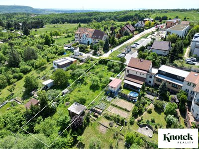 Prodej stavební parcely 1109 m² Brno