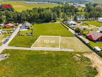 Prodej stavební parcely 757 m² Sedlečko u Soběslavě