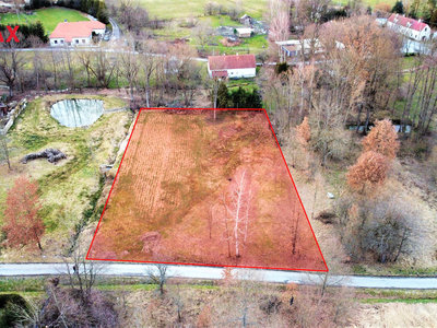 Prodej stavební parcely 2782 m² Nové Hrady