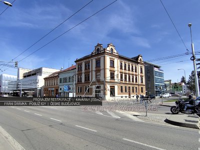 Pronájem restaurace 155 m² České Budějovice