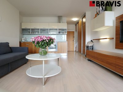 Pronájem bytu 1+kk, garsoniery 43 m² Brno