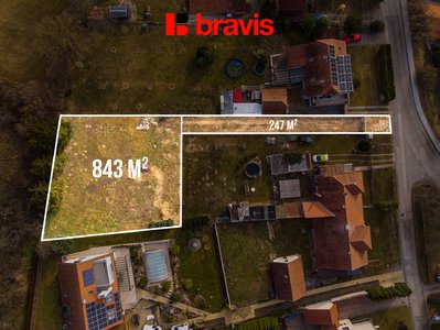 Prodej stavební parcely, 1090m²