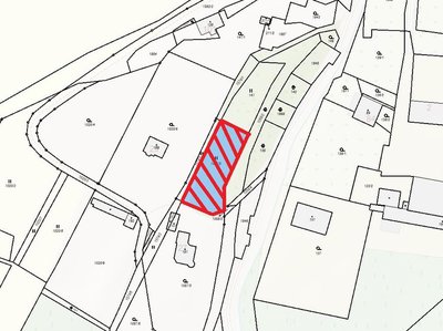 Prodej stavební parcely 1066 m² Bělá nad Radbuzou