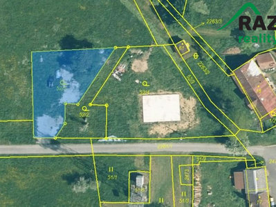 Prodej stavební parcely 662 m² Planá