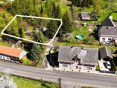 Prodej stavební parcely 943 m² Mikulášovice