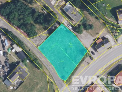 Prodej stavební parcely, 1201m²