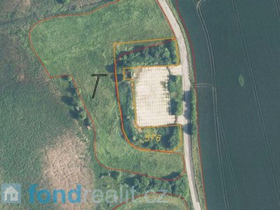 Prodej zemědělské půdy 2724 m² Jičíněves