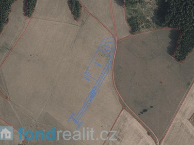 Prodej ostatních pozemků 4031 m² Horní Štěpánov