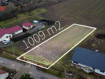 Prodej stavební parcely 1009 m² Želeč