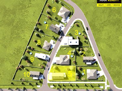 Prodej stavební parcely 738 m² Služovice