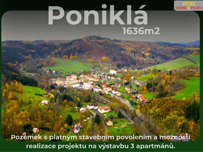 Prodej stavební parcely, 1636m²