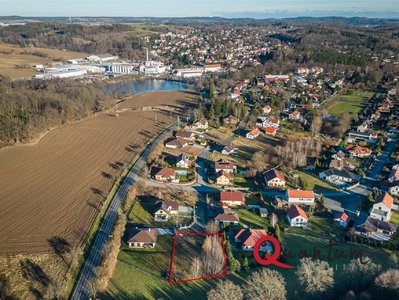 Prodej stavební parcely 1080 m² Velké Popovice