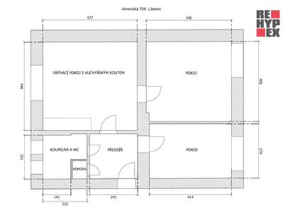 Prodej bytu 3+kk, 66m²