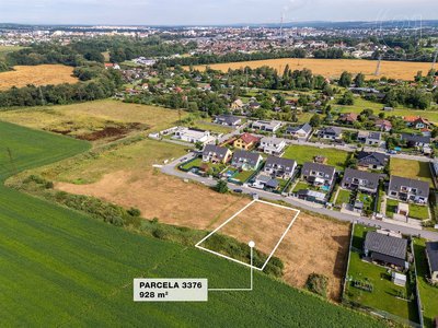 Prodej stavební parcely, 928m²