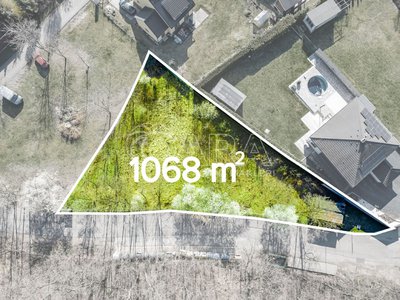 Prodej stavební parcely 1068 m² Zdiby