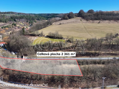 Prodej stavební parcely, 2361m²