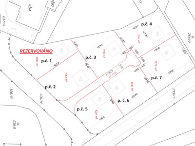 Prodej stavební parcely 7310 m² Písek