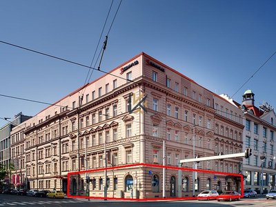 Pronájem obchodu 226 m² Praha