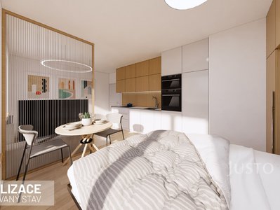 Prodej bytu 1+kk, garsoniery 30 m² Praha
