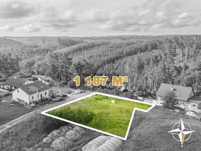 Prodej stavební parcely 1187 m² Doubravčice