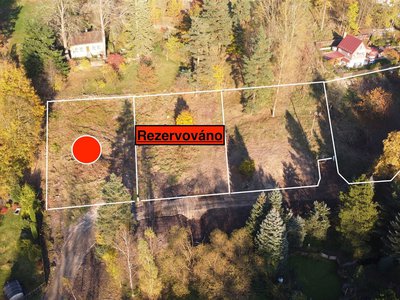 Prodej stavební parcely, 852m²