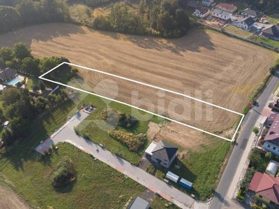 Prodej stavební parcely 2733 m² Hradešín