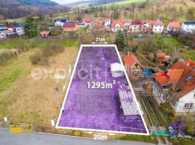 Prodej stavební parcely 1295 m² Zlín