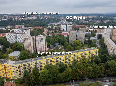 Pronájem bytu 2+1 58 m² Frýdek-Místek