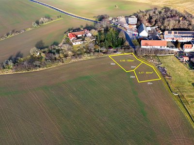 Prodej stavební parcely, 928m²