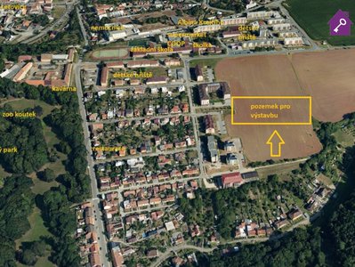 Prodej stavební parcely 3587 m² Letovice