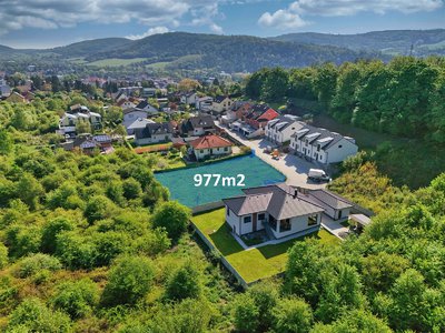 Prodej stavební parcely 977 m² Loděnice