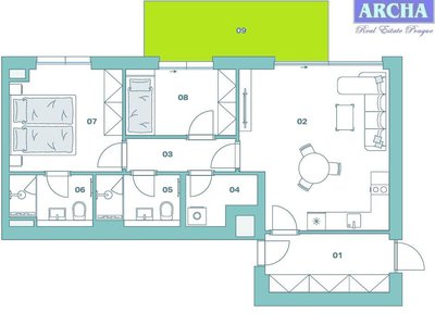 Prodej bytu 3+kk 85 m² Praha