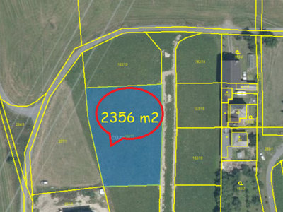 Prodej stavební parcely 2356 m² Jestřebí