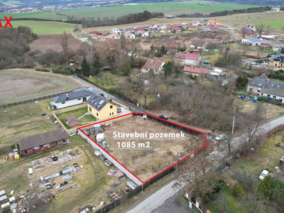 Prodej stavební parcely 1085 m² Plzeň
