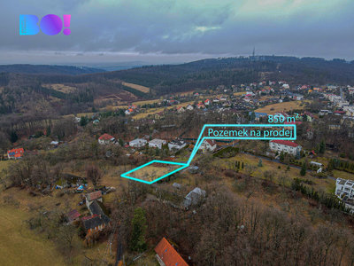 Prodej stavební parcely 850 m² Březnice