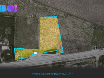 Prodej stavební parcely 1371 m² Hladké Životice