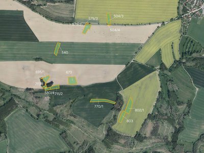 Prodej zemědělské půdy 32824 m² Hořice