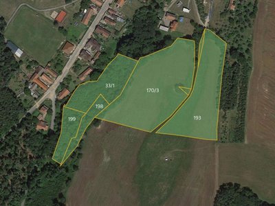 Prodej zemědělské půdy, 57369m²