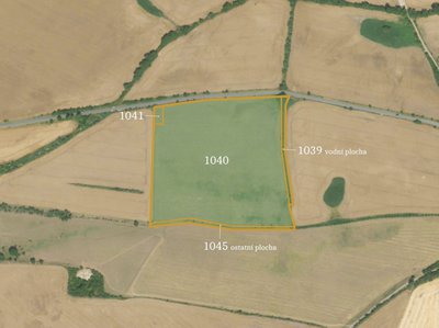 Prodej zemědělské půdy 85778 m² Havraň