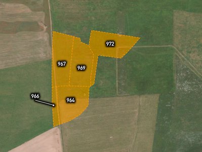 Prodej zemědělské půdy 28965 m² Čisovice