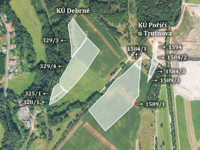 Prodej zemědělské půdy 32383 m² Trutnov