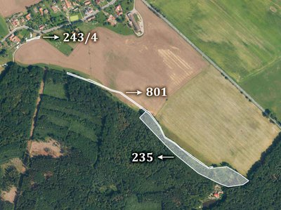 Prodej lesa 14611 m² Radhošť