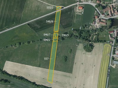 Prodej zemědělské půdy 81263 m² Bochovice